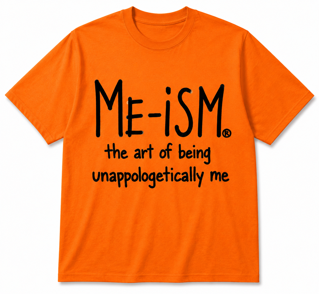 Me-ism Tshirt - Blk Letters