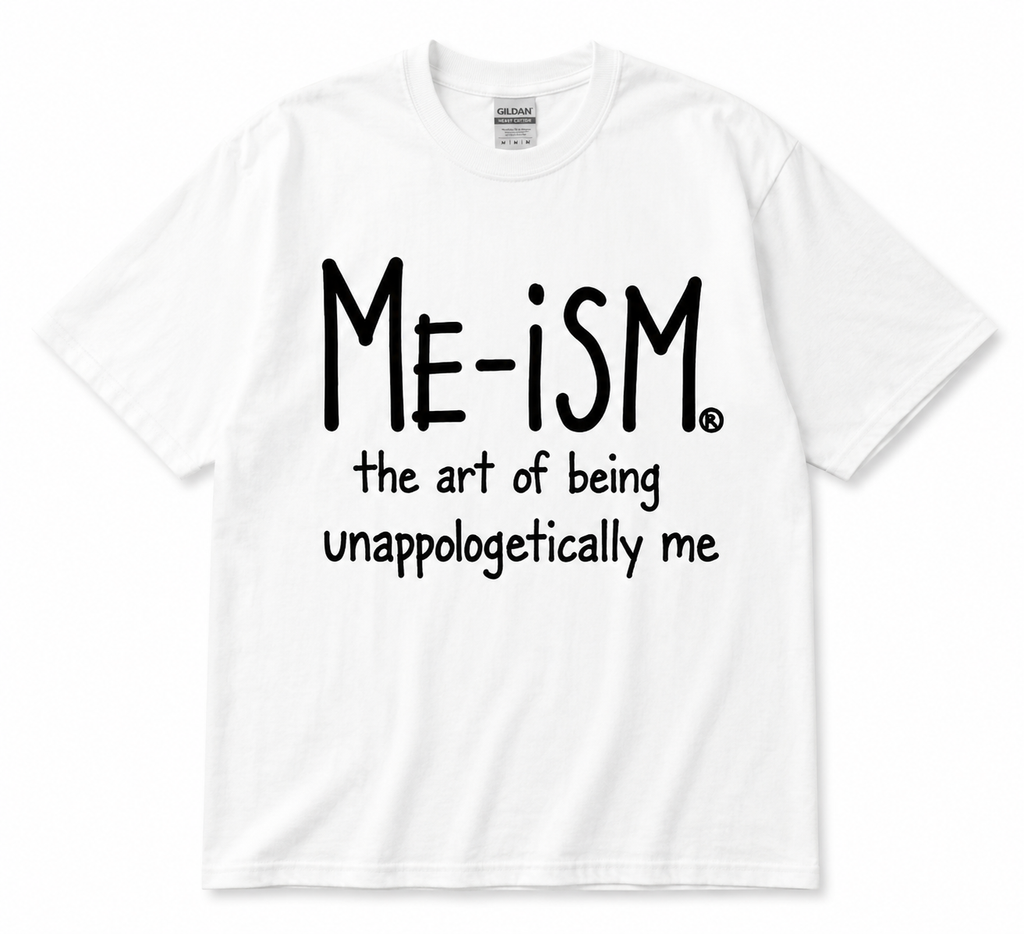 Me-ism Tshirt - Blk Letters