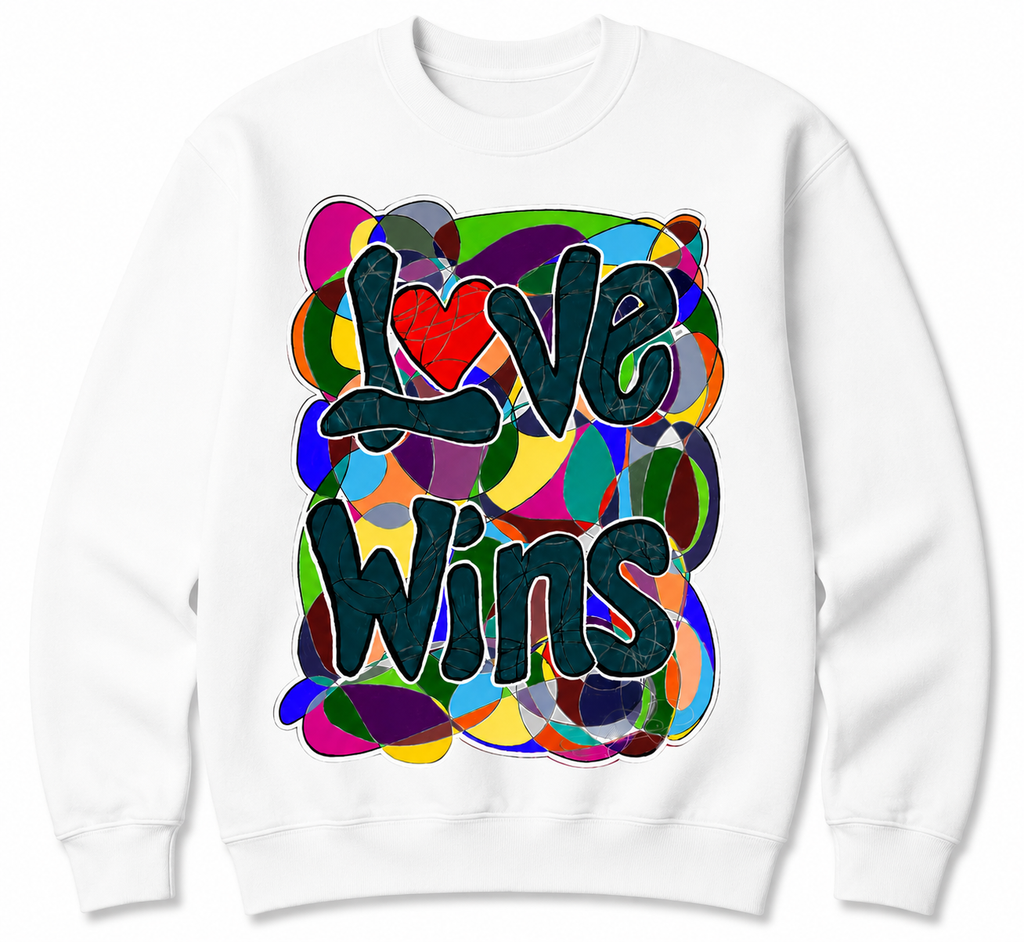 Love Wins Crew Sweatshirt