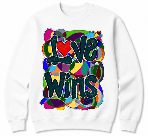 Love Wins Crew Sweatshirt