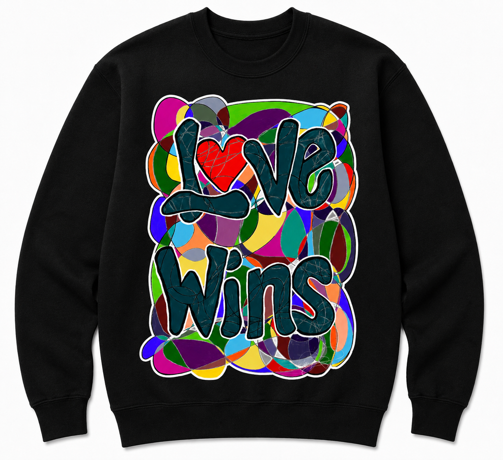 Love Wins Crew Sweatshirt