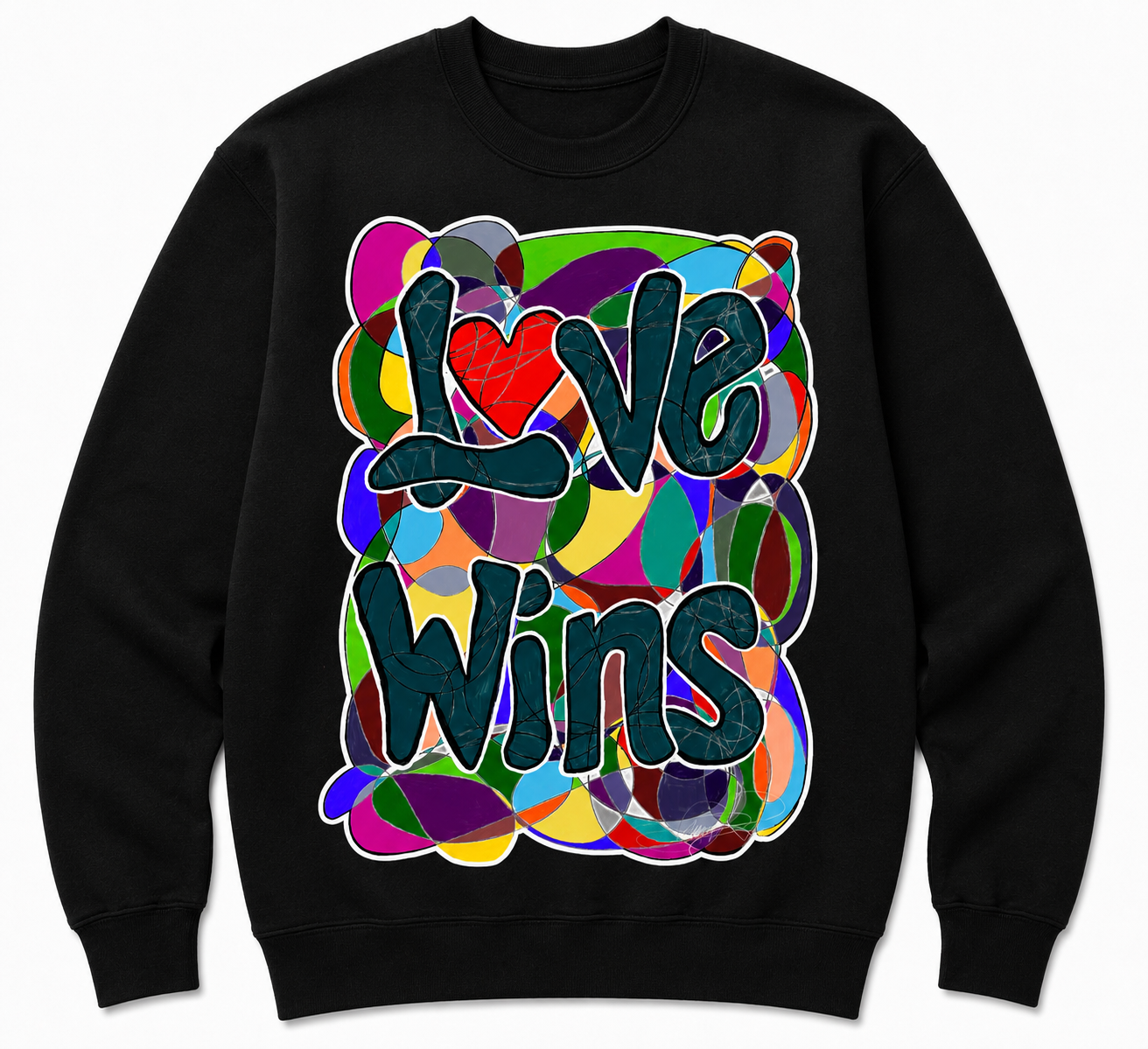 Love Wins Crew Sweatshirt